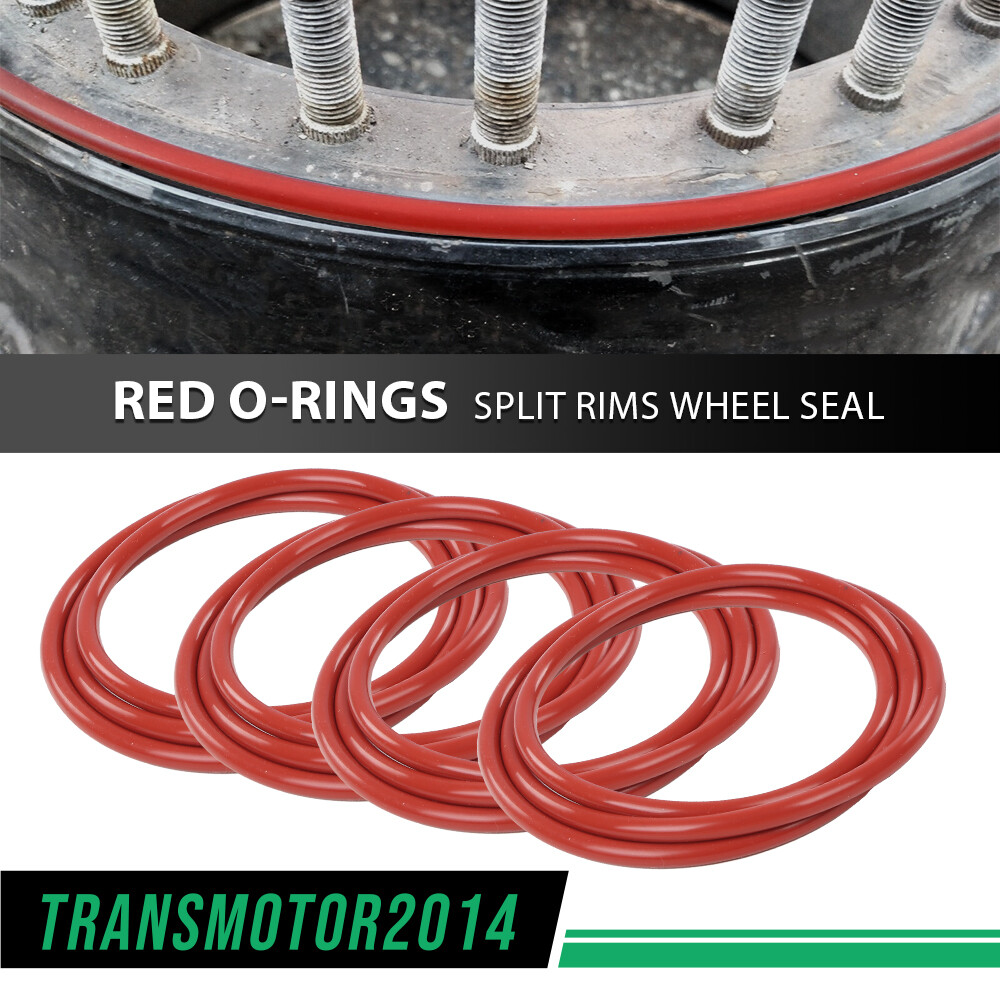 4PK O-Rings Fit For Military Humvee Split Rims Wheel Seal & M1101 M1102 Trailers
