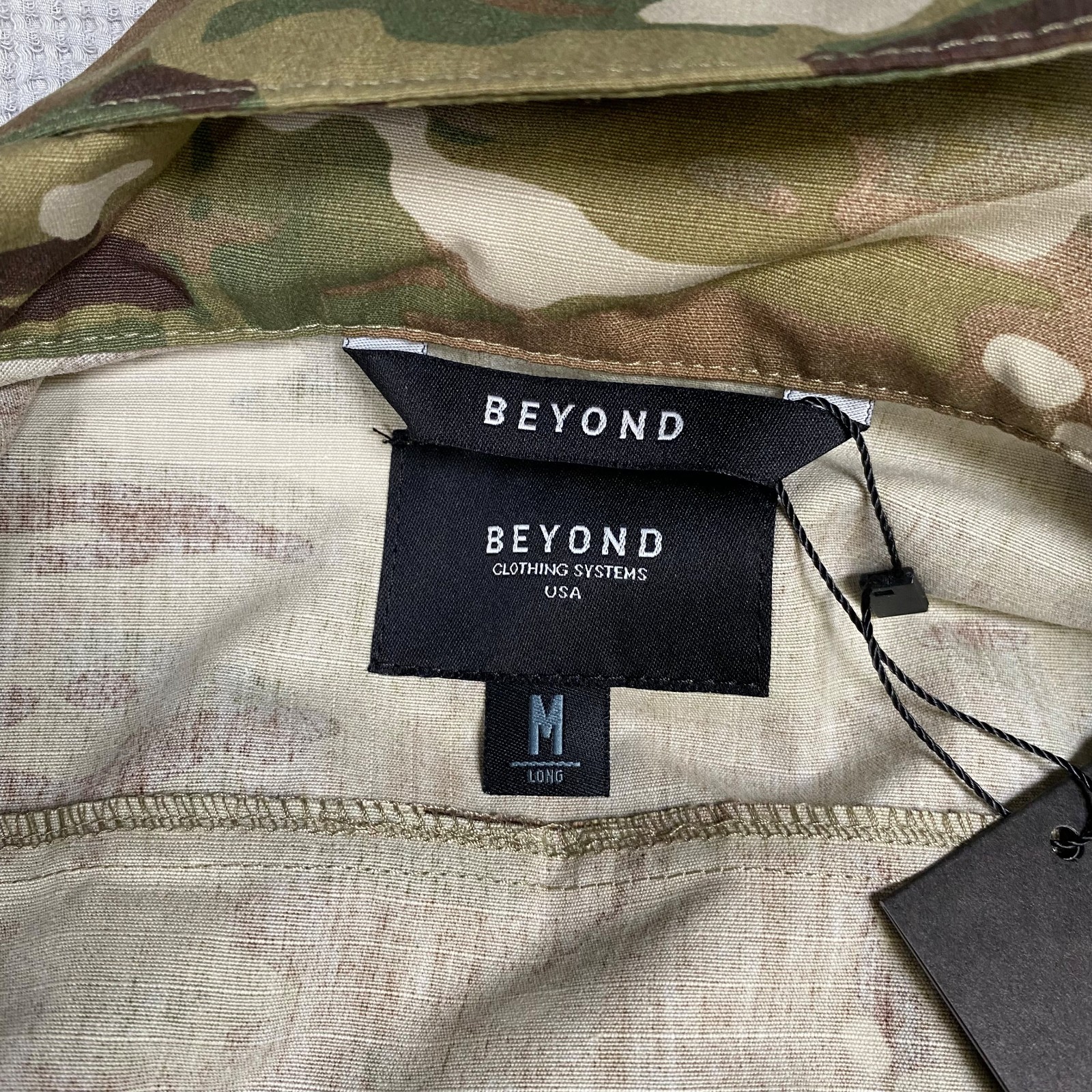 Beyond Clothing A9 Mission Blouse Top Multicam Medium Long