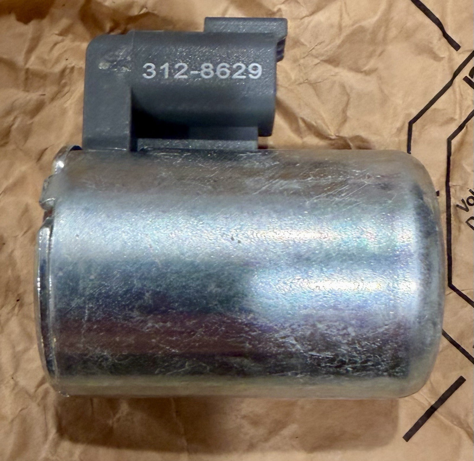 CAT 312-8629 OEM Solenoid Coil Assembly 24VDC – Genuine Caterpillar New