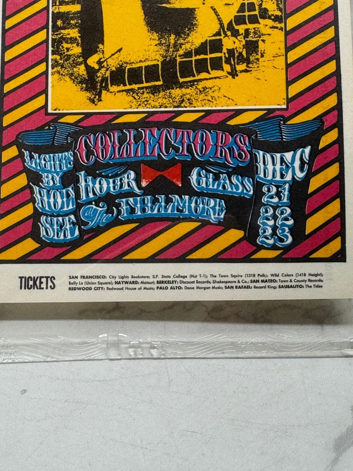 Buffalo Springfield Collectors 1967 Bill Graham Fillmore BG98 Postcard CGC 10