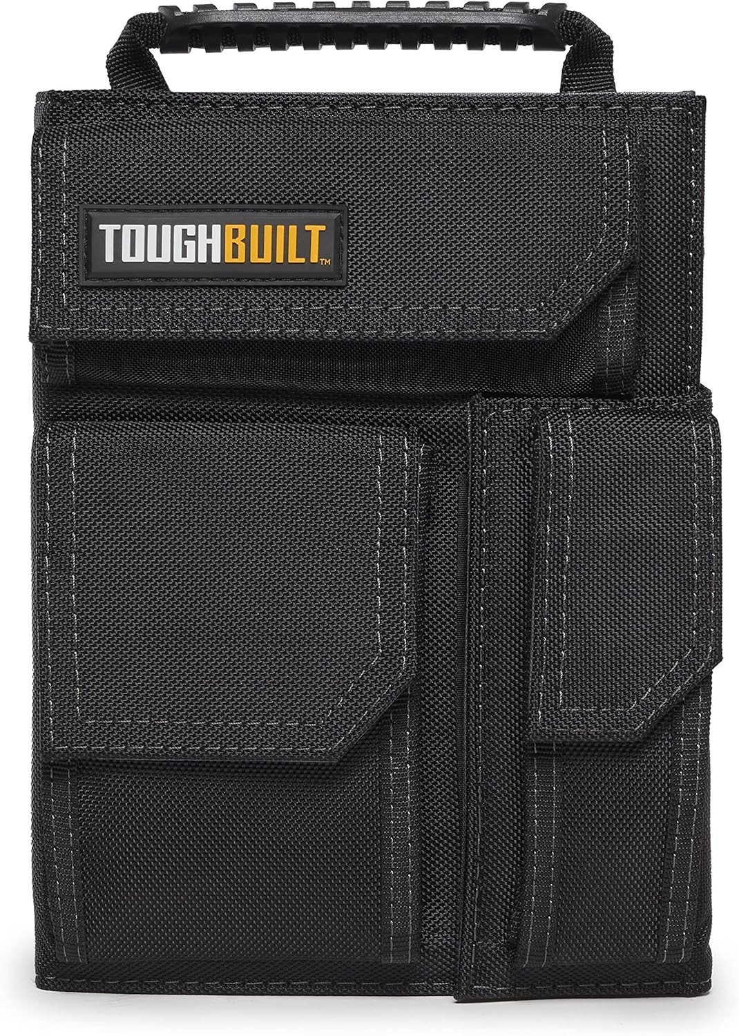 ToughBuilt - Large Tool Belt Pouch, Organizer with Multi-Purpose Storage