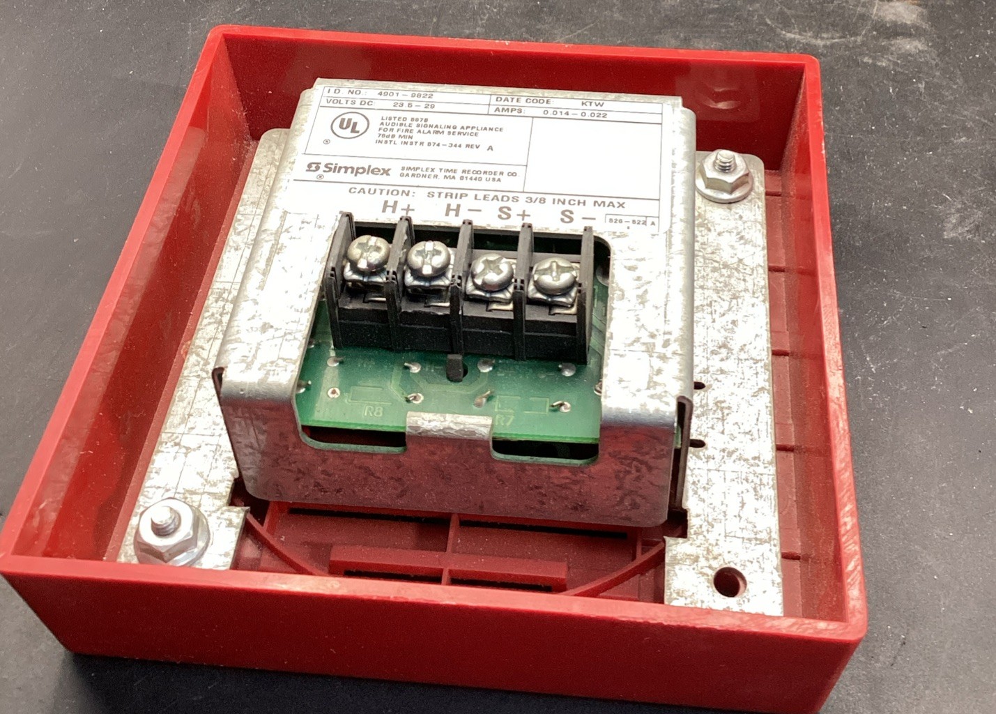 Simplex 4901-9822 Electronic Horn