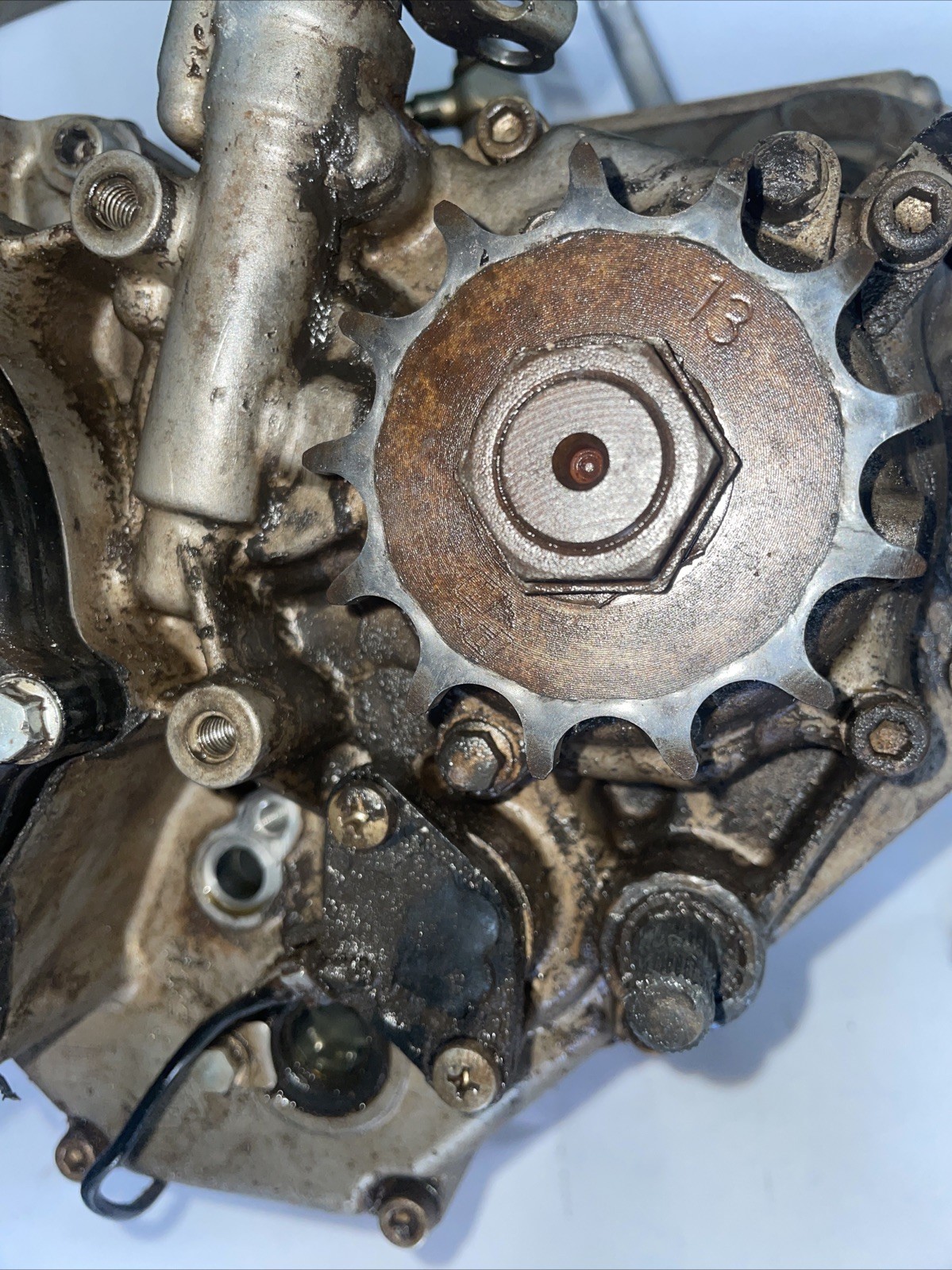 2009 07-09 YZ250F YZ 250F Engine Crankcase Set Crankshaft Transmission Cases