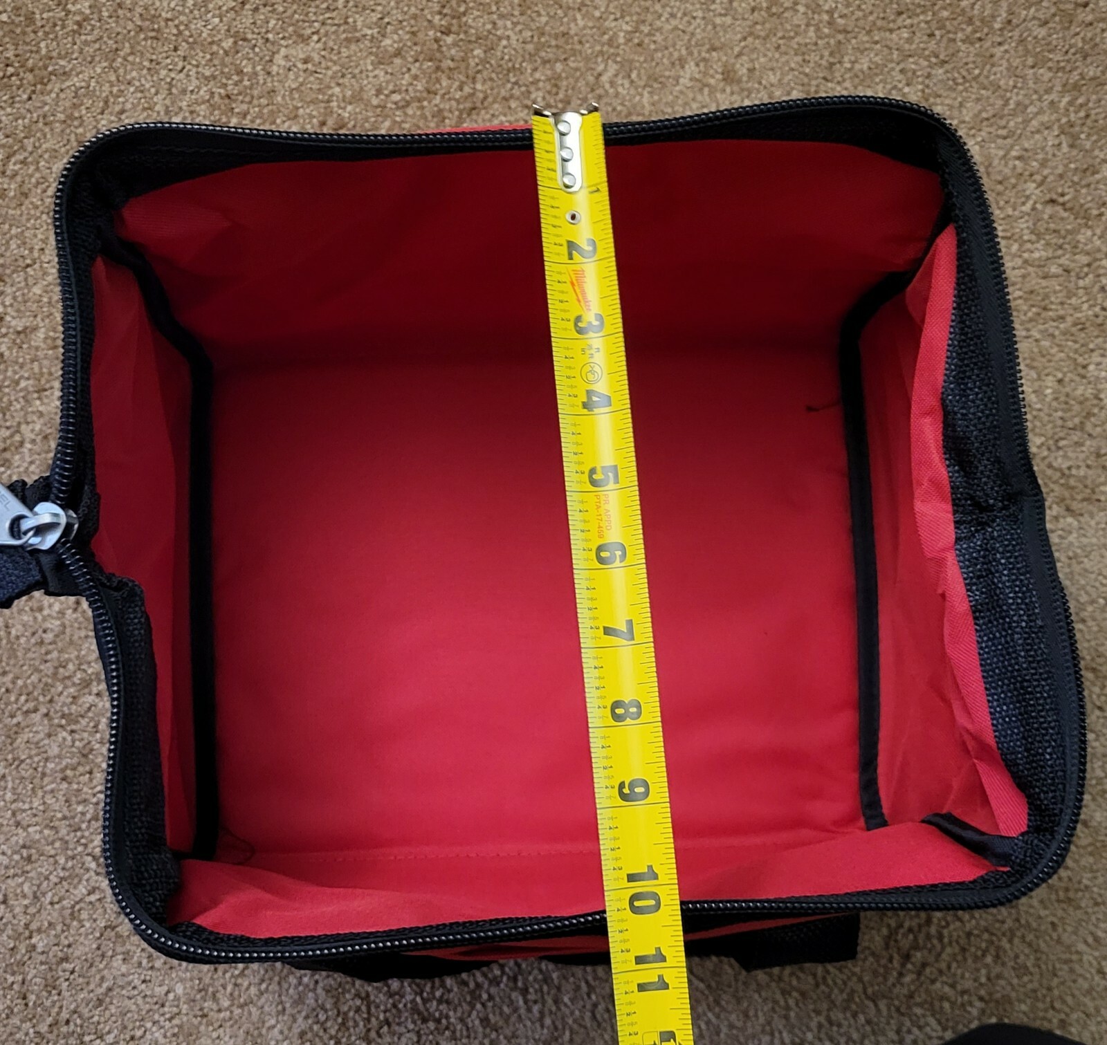 New Milwaukee FUEL M12 13" Heavy Duty Contractors Tool Bag M18 13" x 9" x 10"