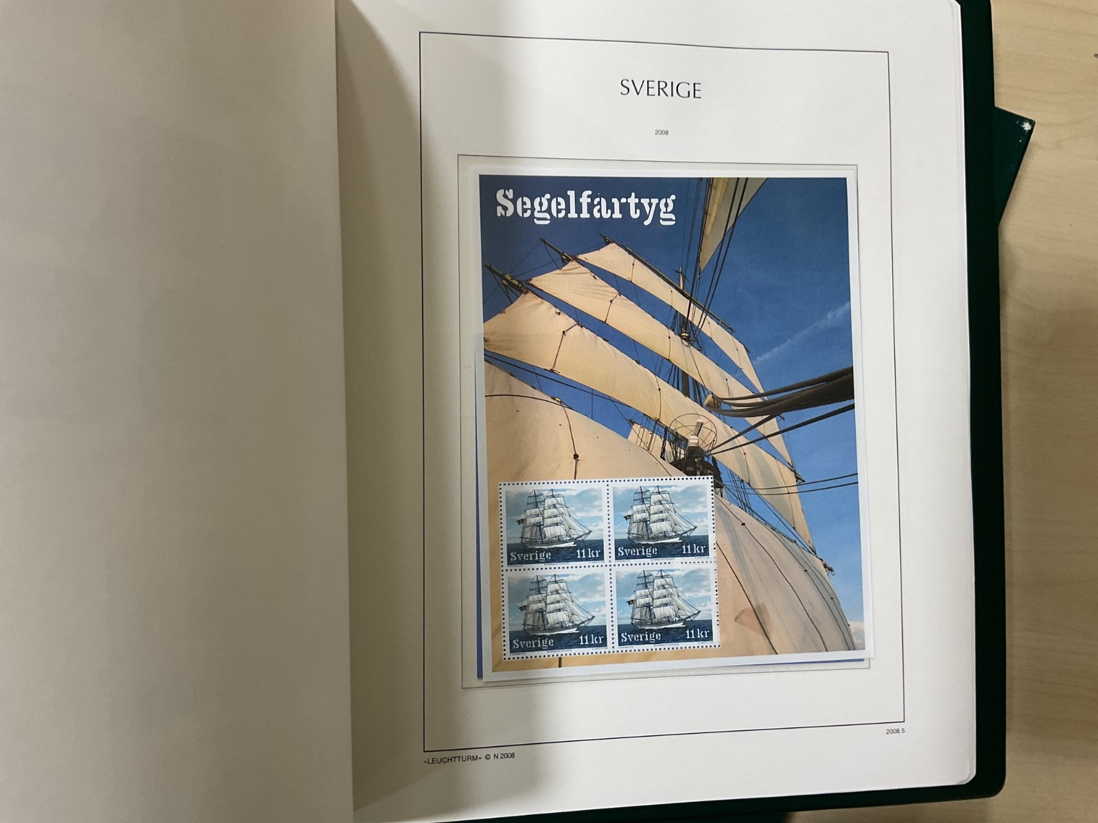 Sweden stamps. 2002 - 2008. MNH. Kabe album. G/206*