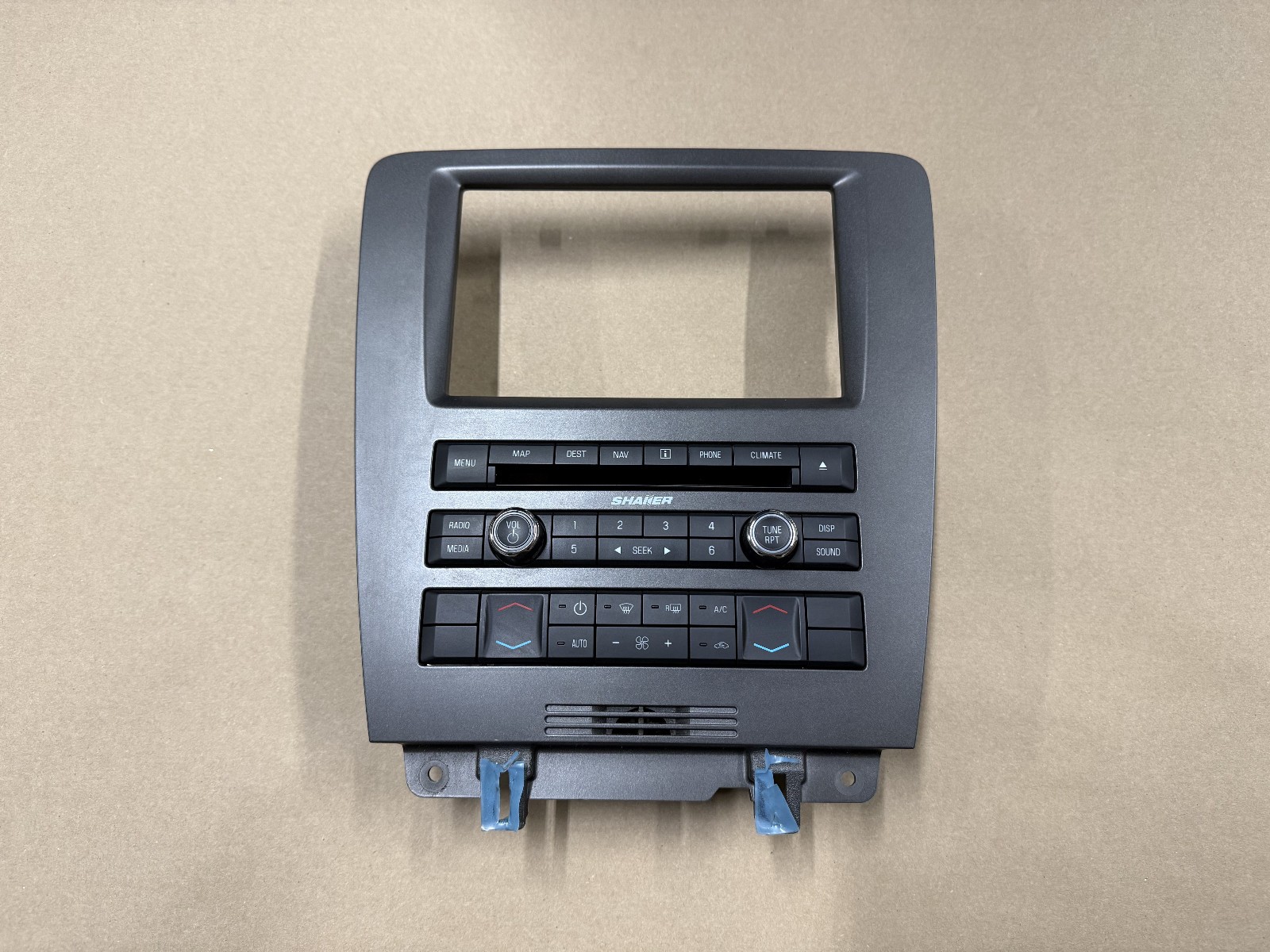 2013-2014 Ford Mustang GT500 Touch Screen Face Plate Radio Trim Piece 2011-2014