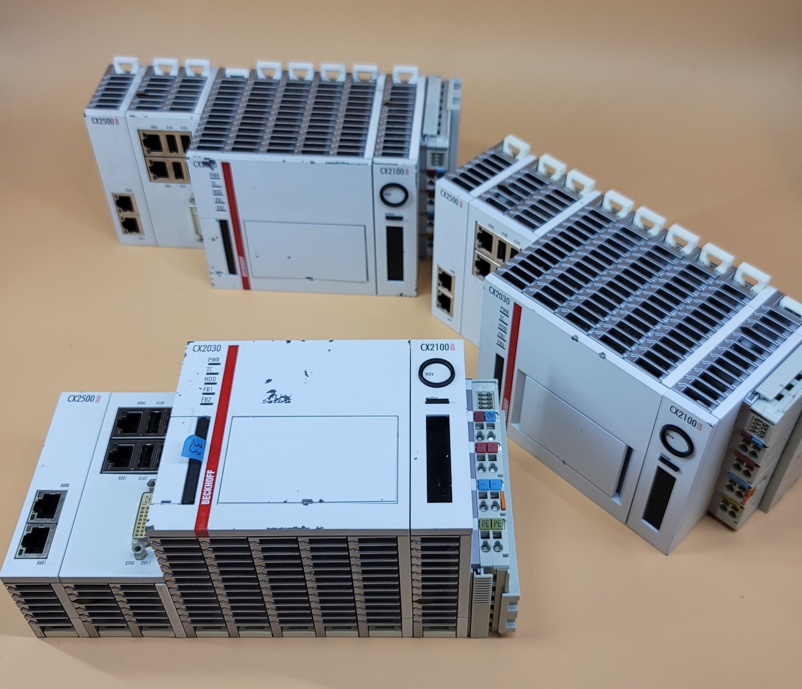 BECKHOFF CX2030 Embedded PC With CX2100 Power Supply Unit And CX2500