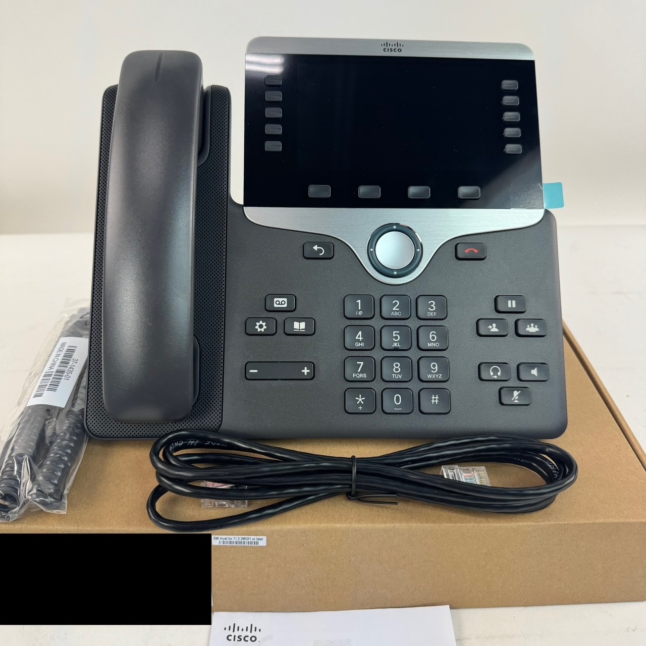 Cisco 8841 IP Phone with Multiplatform Firmware 3PCC (CP-8841-3PCC-K9=) - New