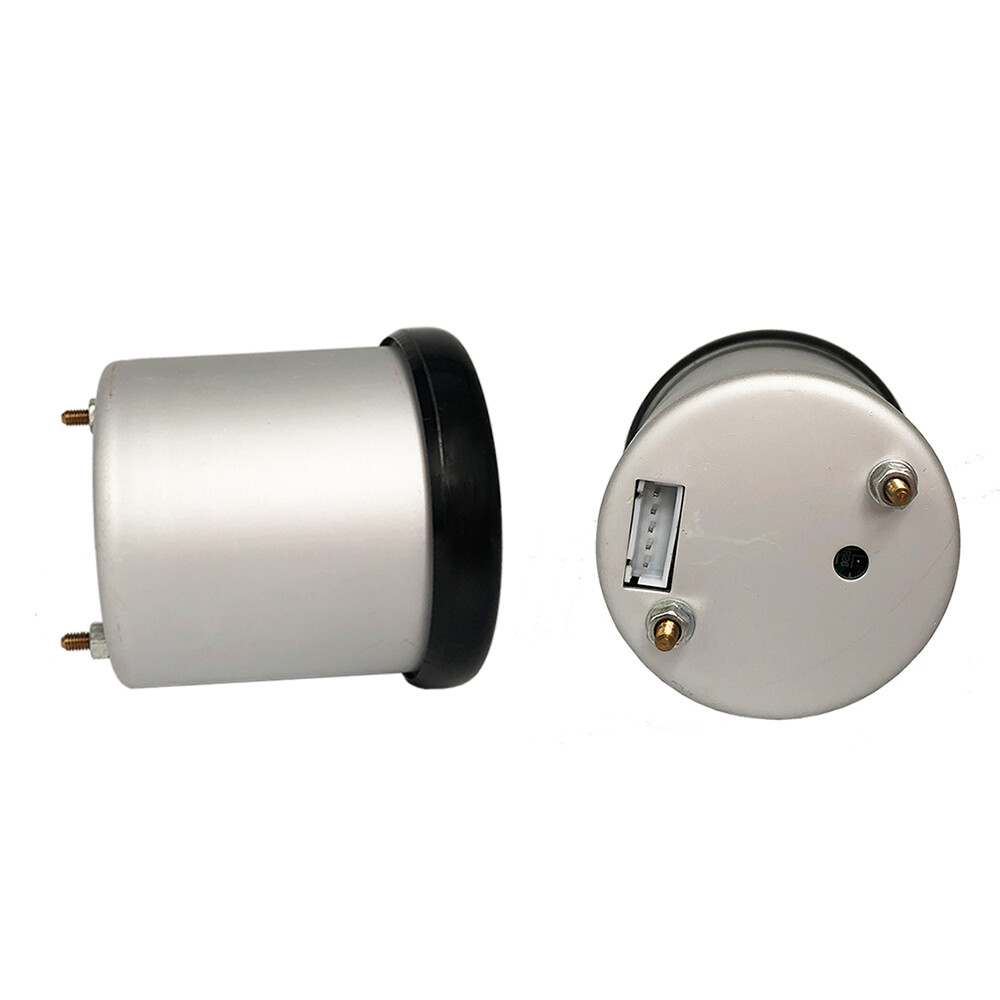 0-140 PSI 2'' 52mm 7 Color LED Digital Oil Pressure Gauge Meter W/ Sensor