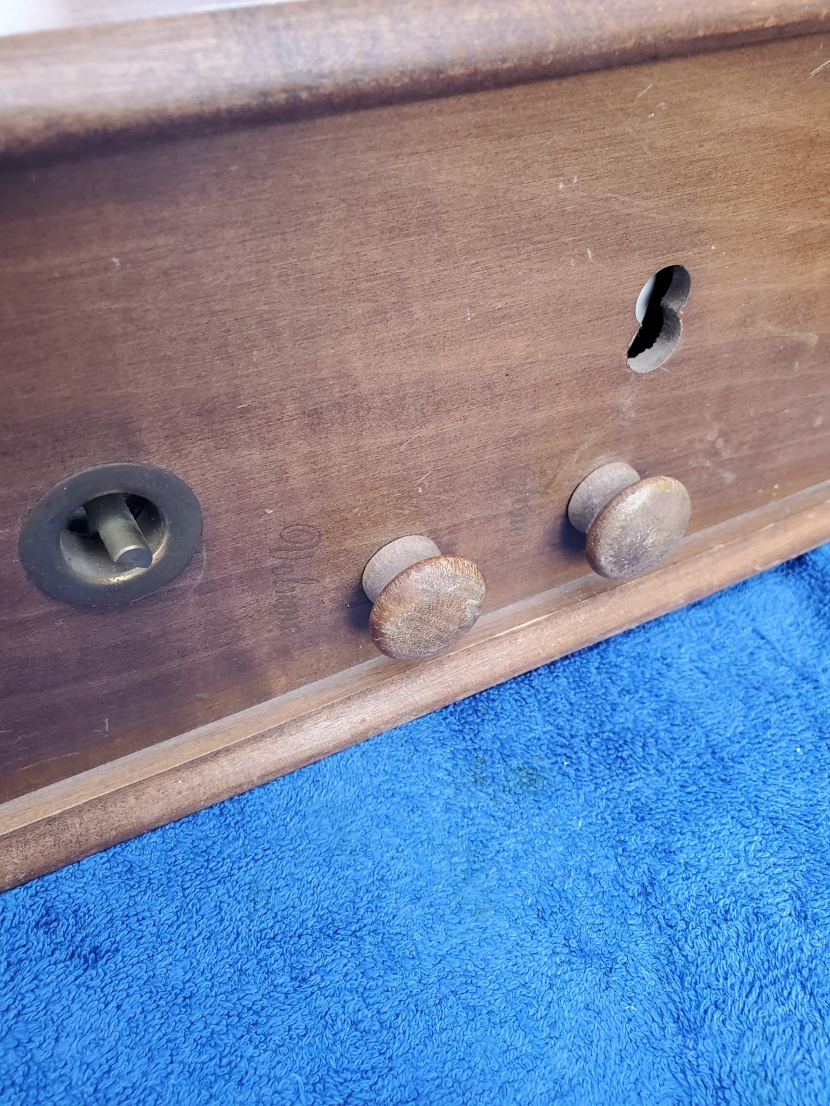 Antique Tube Radio Receiver Wall Telephone The Country Belle By Guild