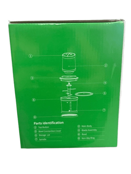 KIDISLE Food Processor 4 Cup Electric Food Chopper