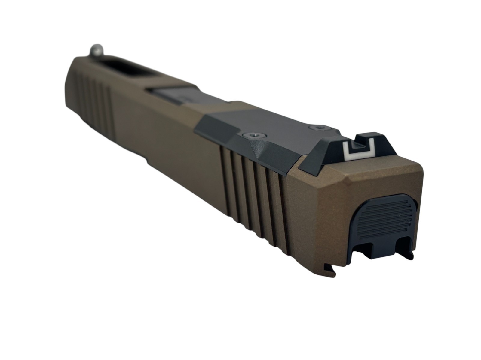 Turbo For Glock 17 custom Slide Gen3 NEW Cerakote Bronze Complete W/ Ported