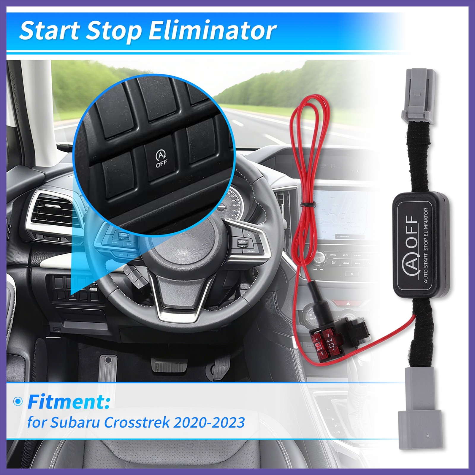 Auto Start Stop Eliminator for Subaru Crosstrek 20-23