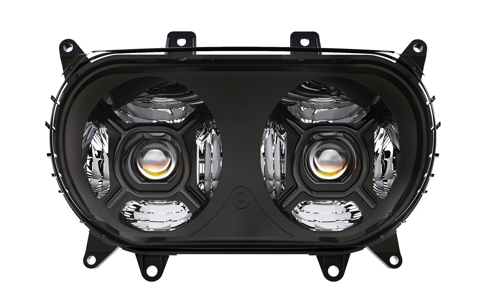 LED Headlight Headlamp Projector Hi/Lo Beam for Road Glide 2015-2023 Models