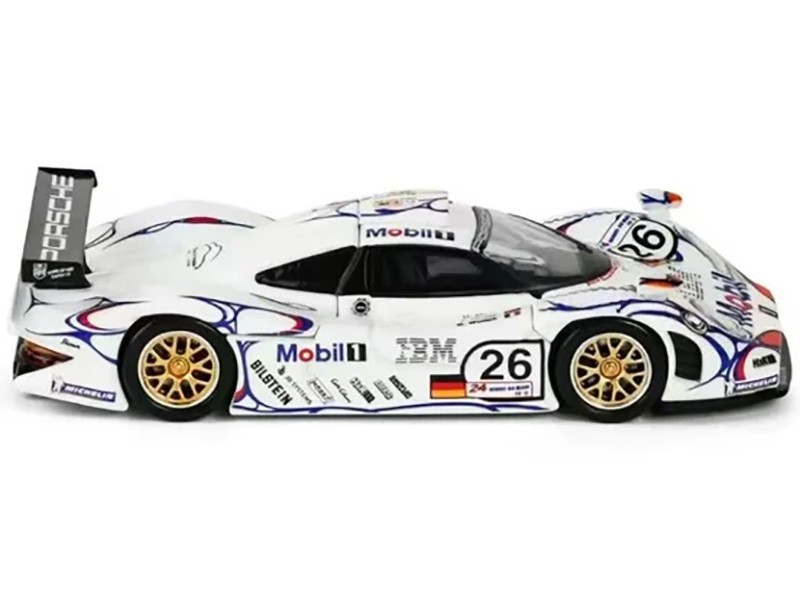 PORSCHE 911 GT1 #26 WINNER "24H LE MANS" (1998) 1/64 BY TRENDS HOBBY 241085(B)