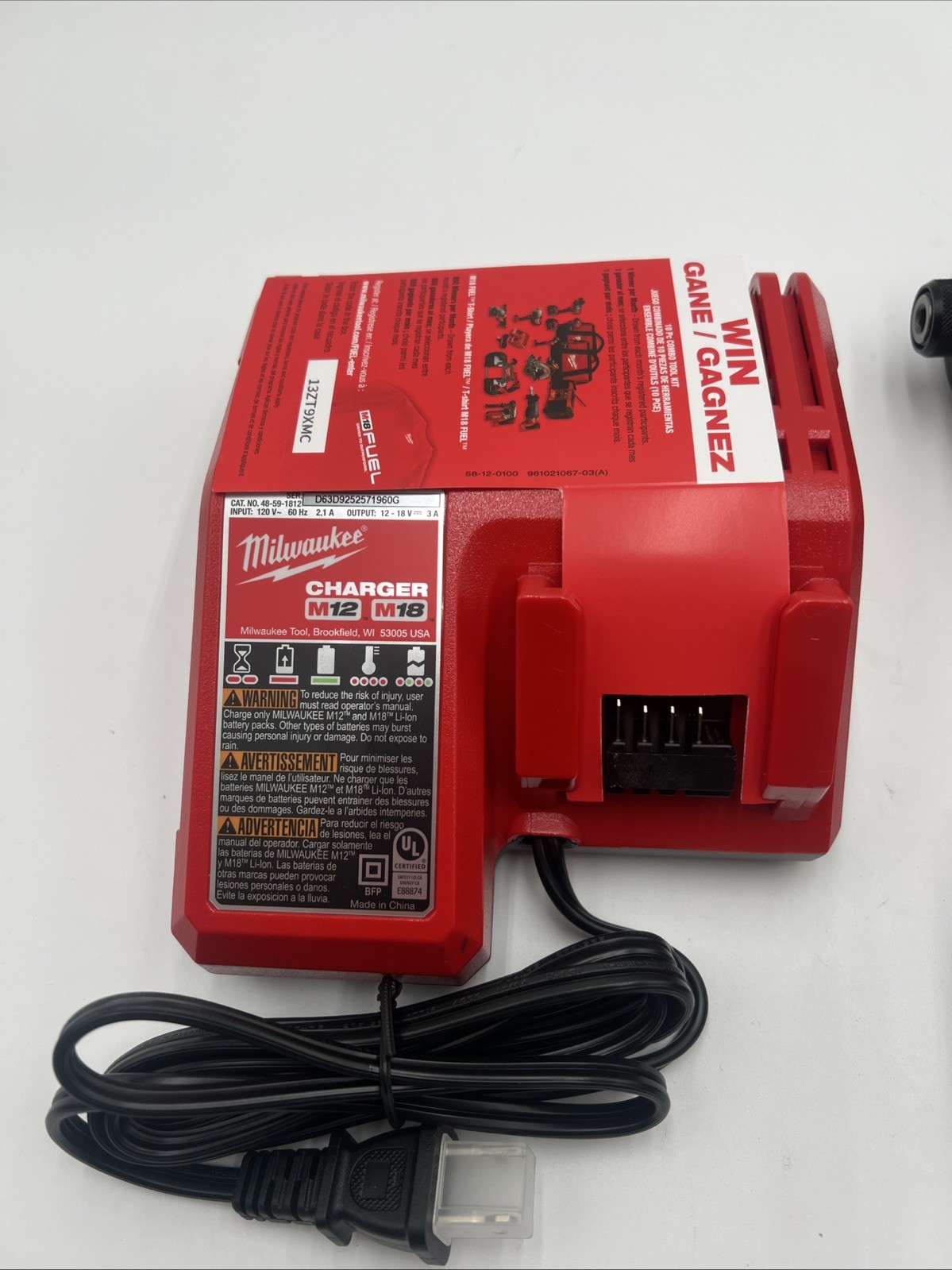 Milwaukee 2953-20 FUEL Brushless Cordless 1/4" Hex Impact Driver w/ 5ah Battery