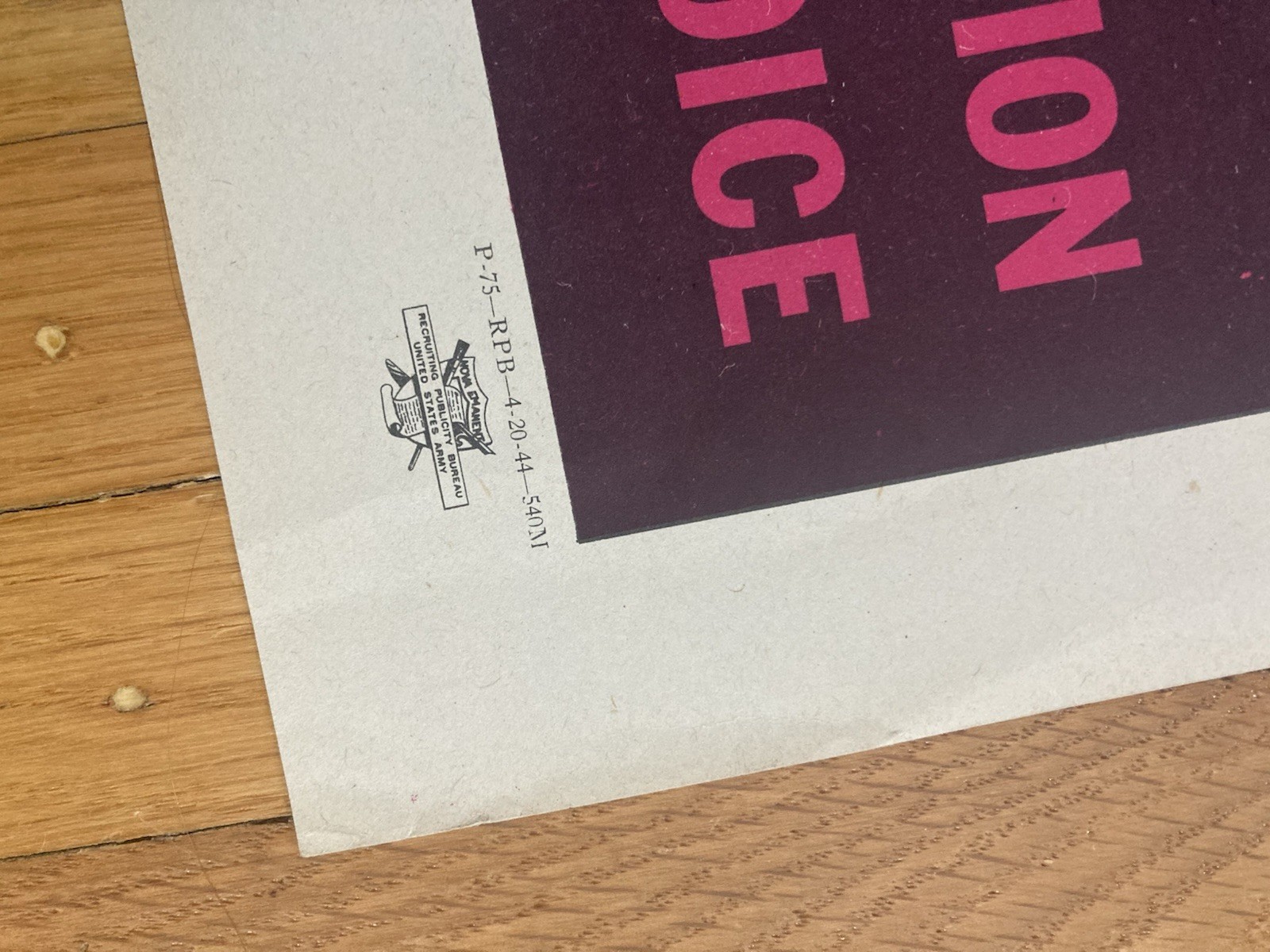 Original WWII Poster For Your Country’s Sake Today 1944 Women’s Recruit 17x25”