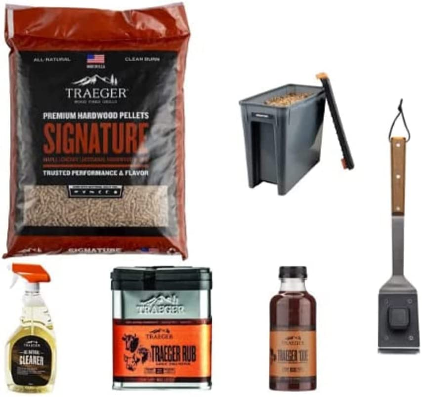 Traeger Grills Signature Blend 100% All-Natural Wood Pellets for Smokers / Grill