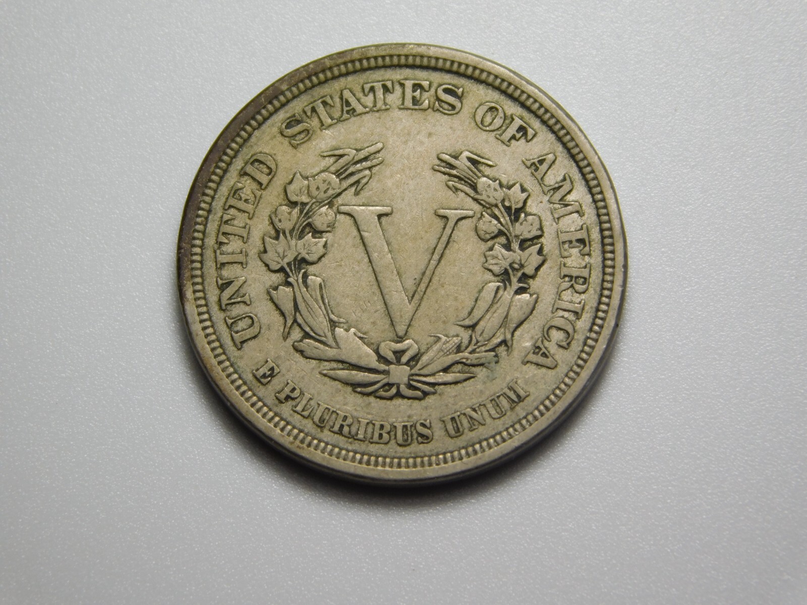 US COIN 1883 LIBERTY HEAD V NICKEL NO CENTS