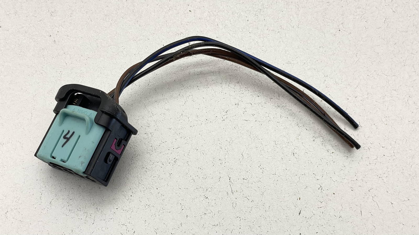 VW Audi Porsche Wiring Harness Plug Connector 4 Wire Pigtail OEM #1K0972774