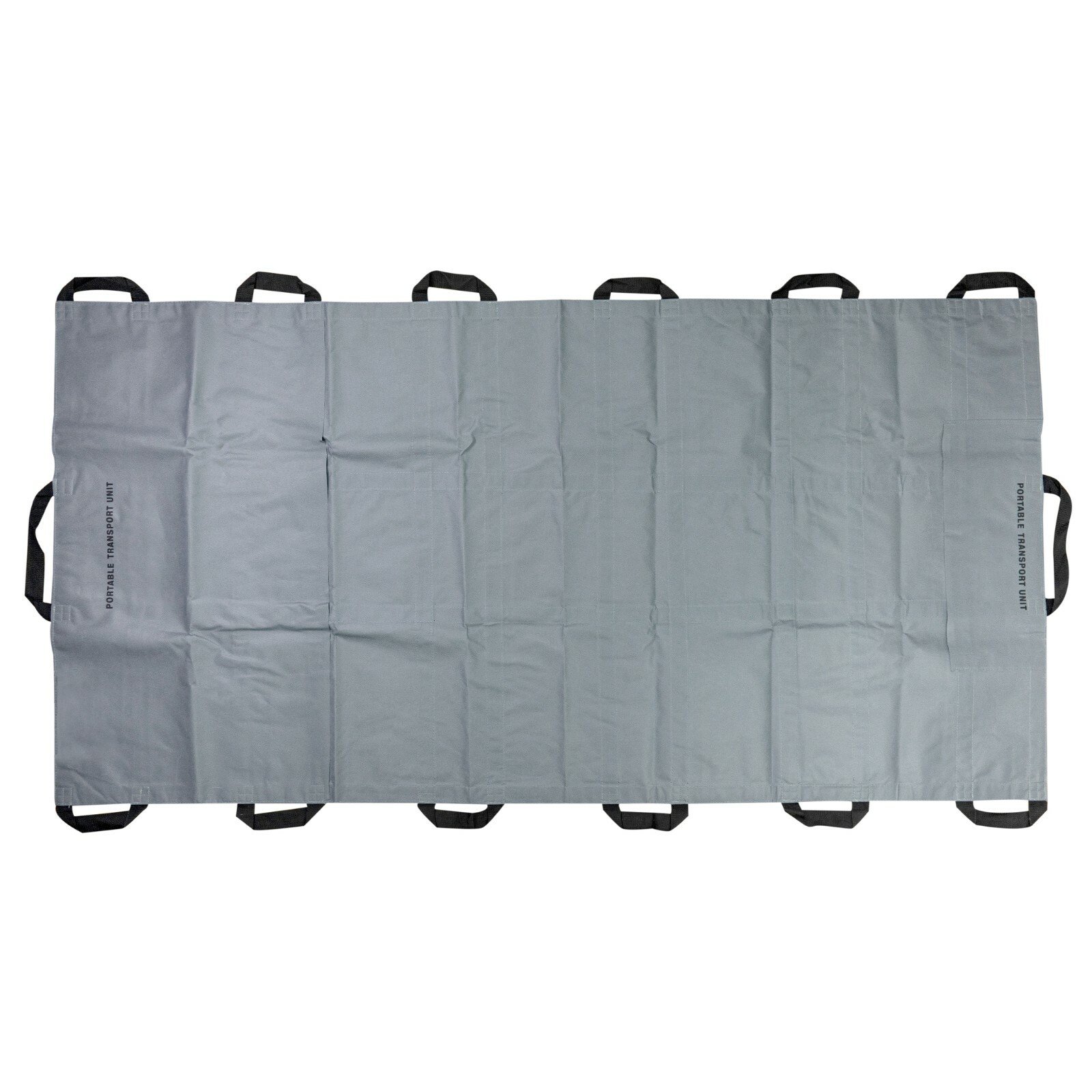 LINE2design Portable Transport Unit Emergency Patient Mover Roll Stretcher-Gray