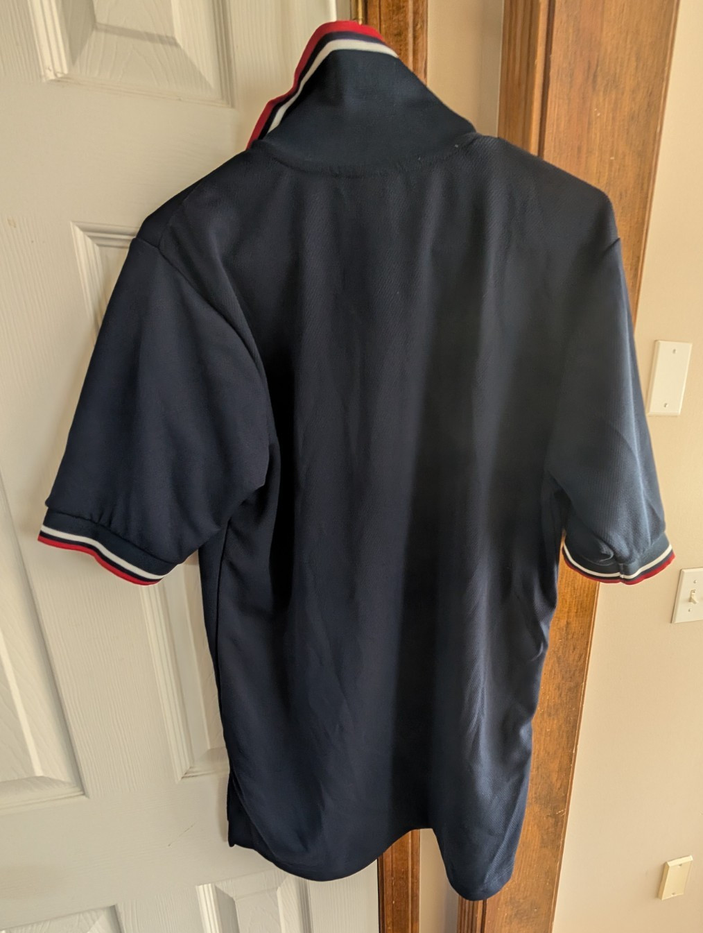 Smitty Umpire Shirt Navy Blue Size Medium Baseball Softball Great Condition