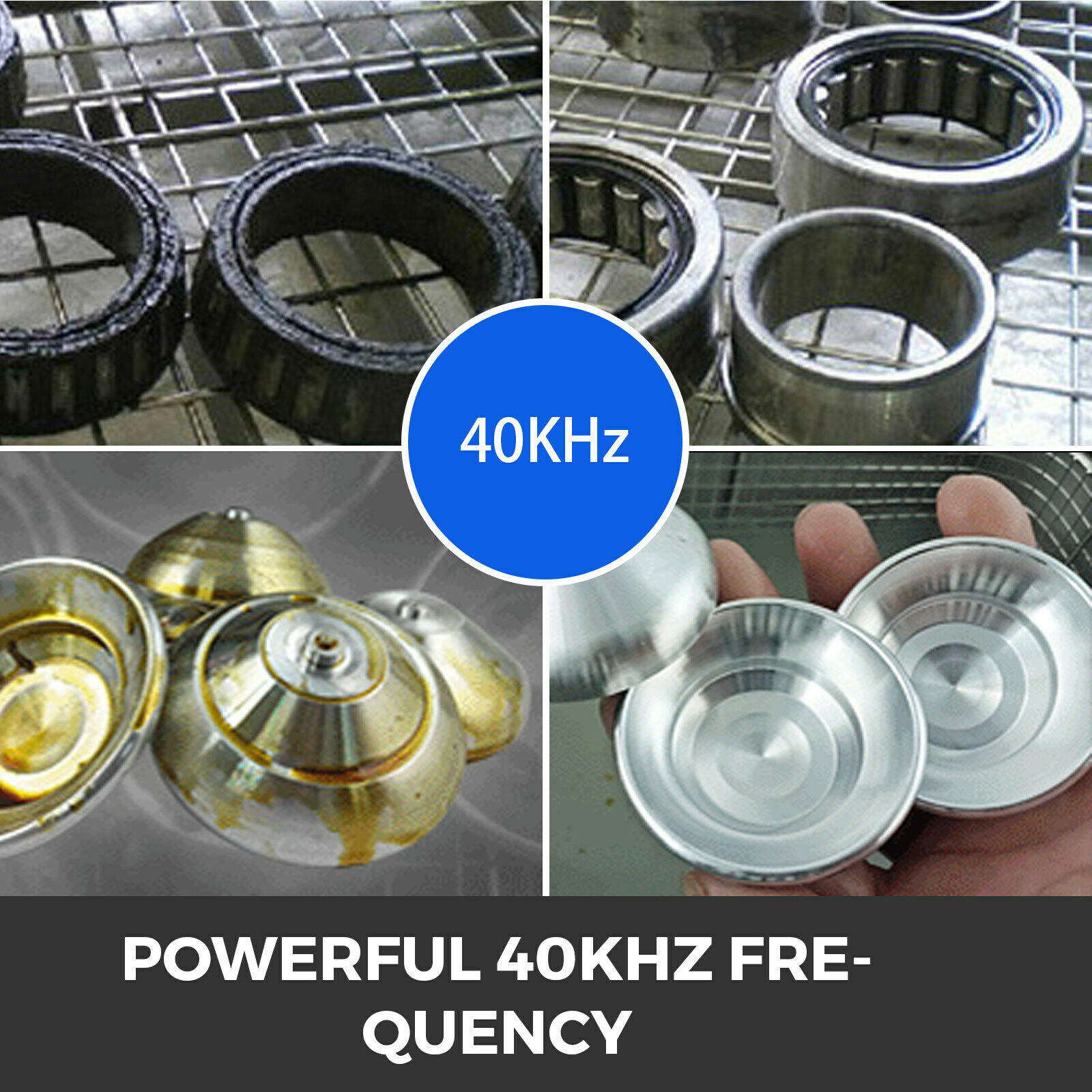 Stainless Steel Industry Ultrasonic Cleaner 30L Heated Heater w/Timer & Heater