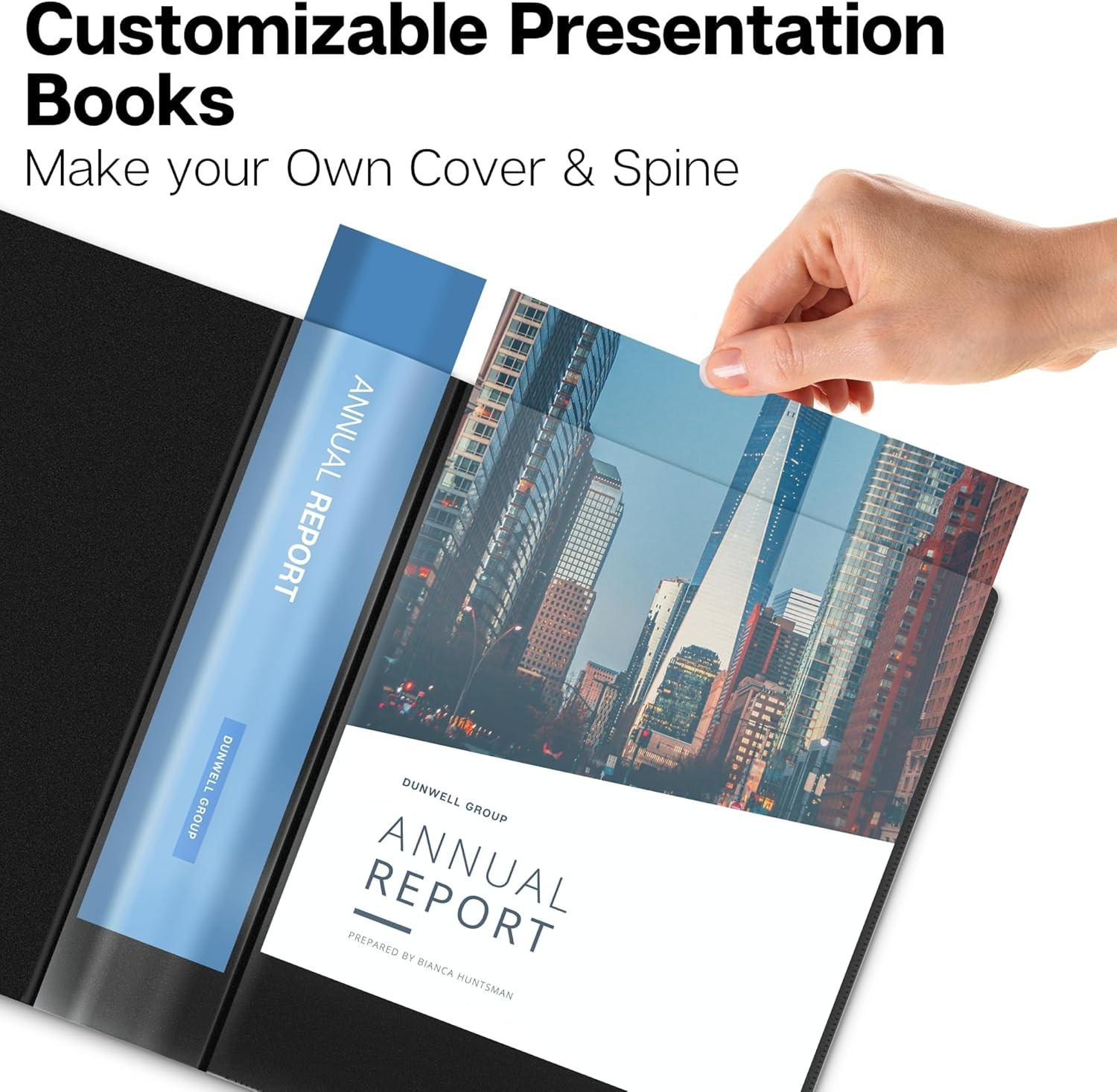 8.5x11 Portfolio Binder - 48-Pocket Organizer for Long-Term Protection