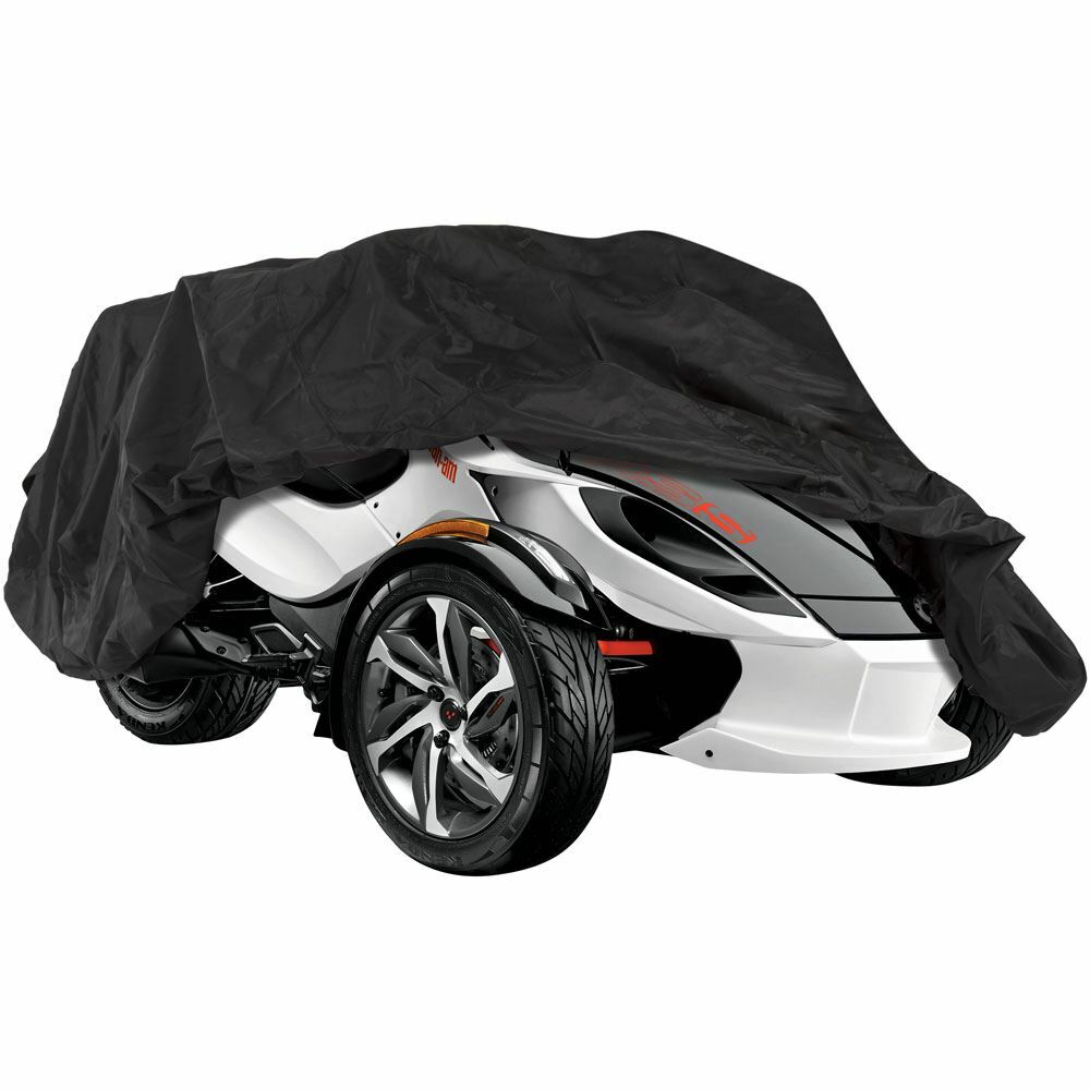 Black Widow SPYDER-COVER-DLX Can-Am Motorcycle Storage Cover with Vents