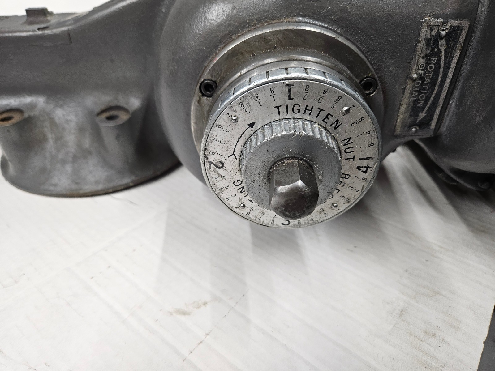 BRIDGEPORT #E Slotting Shaping Attachment Head