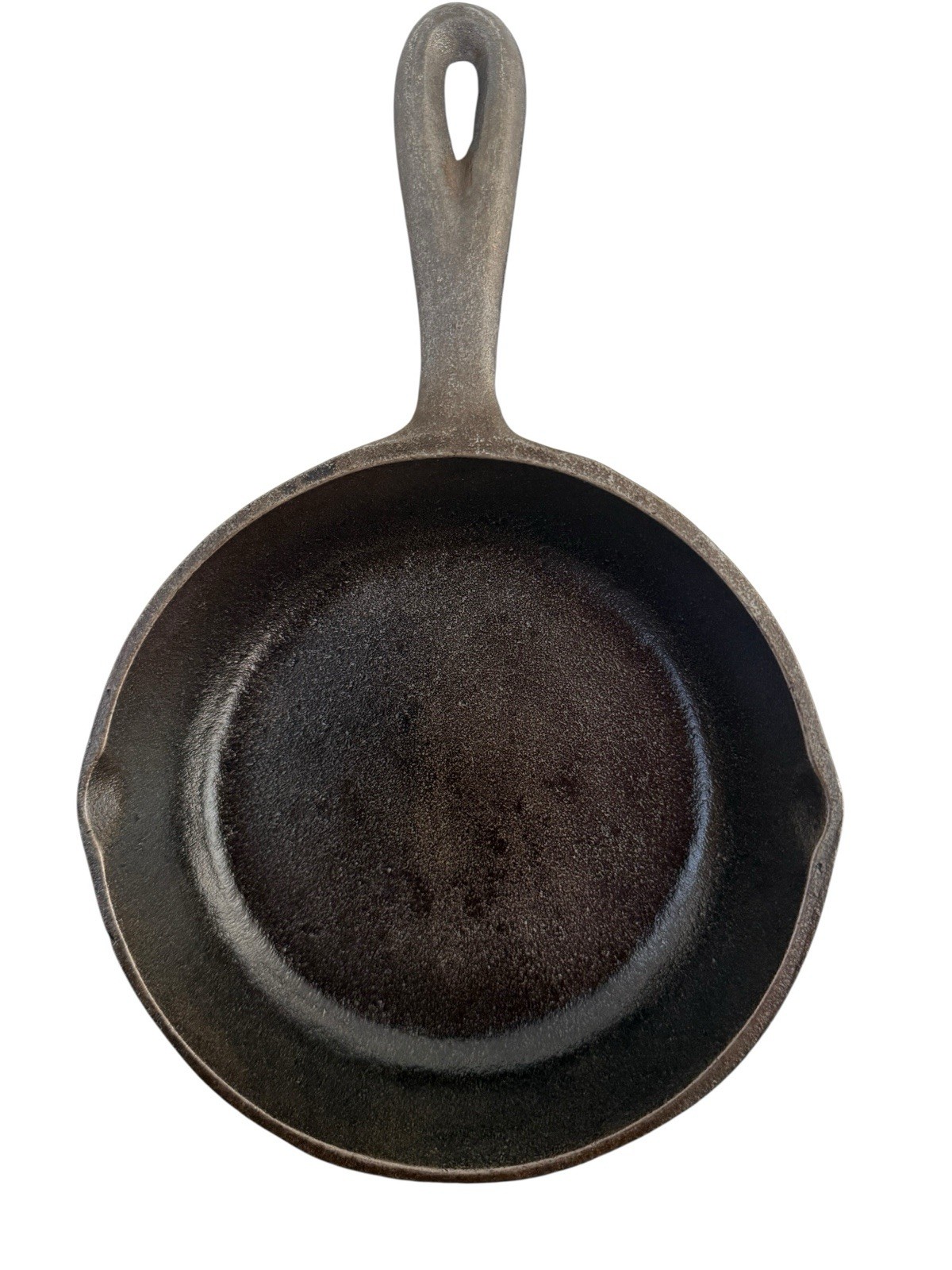 Vintage Cast Iron Skillet No 3 6⅝” – Small Fry Pan – Unmarked Lodge 1930s-50s