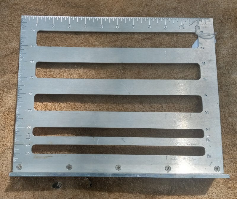 Borneman Layout Template used in Timber Framing layout new