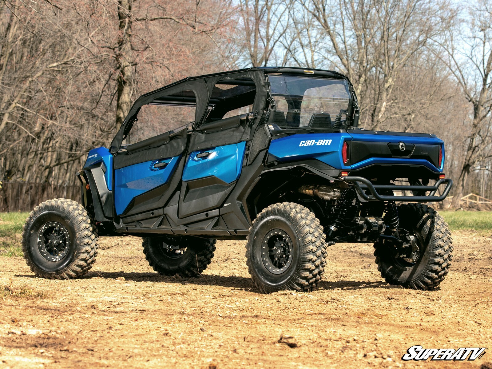SuperATV Soft Cab Enclosure Doors for Can-Am Commander 1000 MAX (2021+)