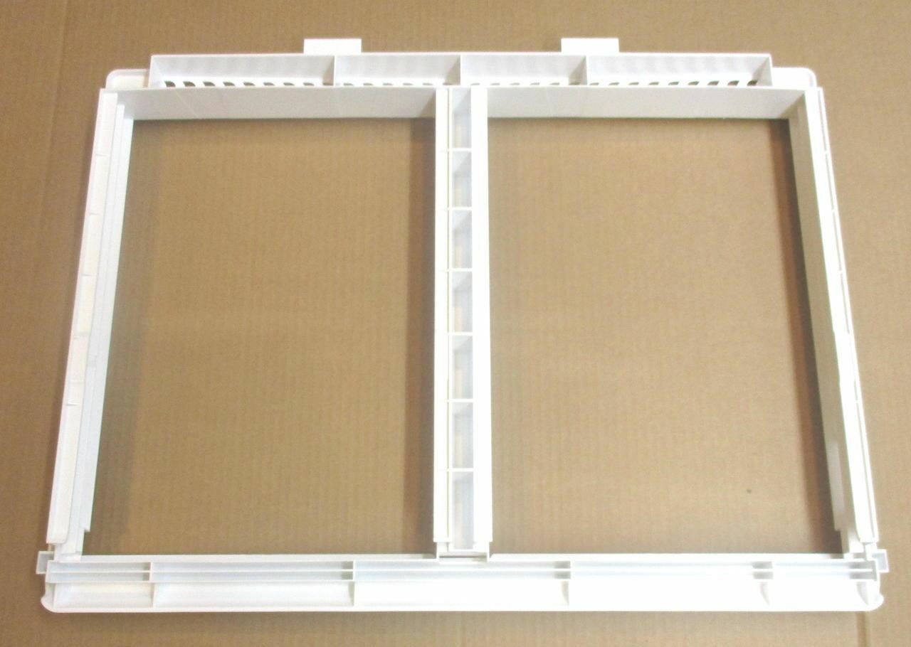 Crisper Drawer Cover Frame Compatible with Frigidaire Refrigerator 240364787