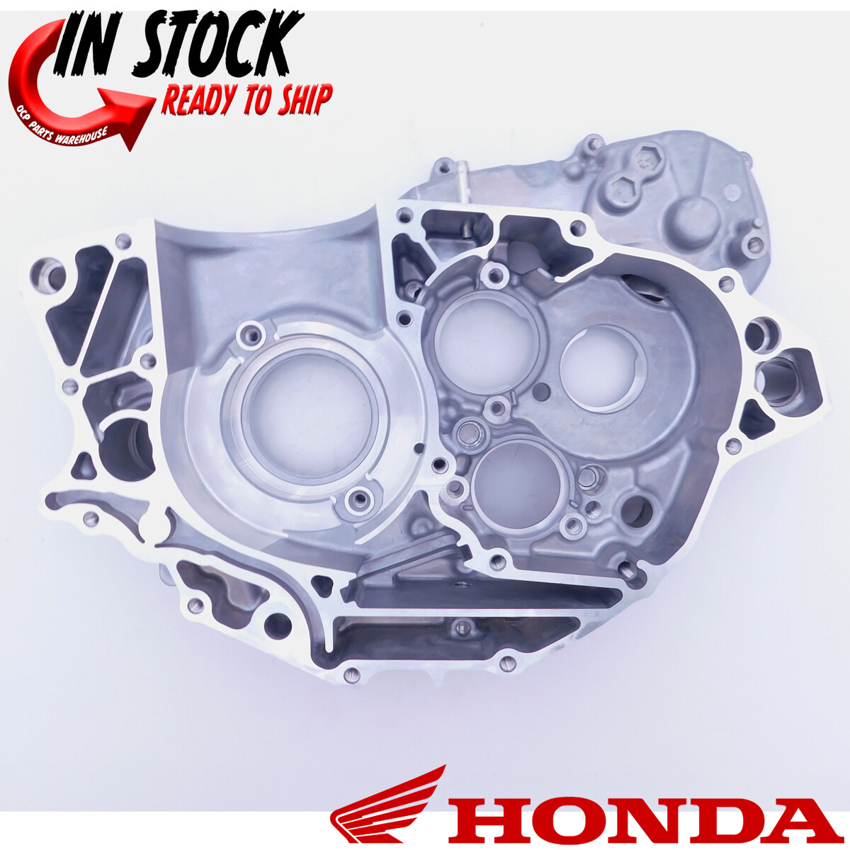 HONDA RIGHT CRANKCASE 2010-2013 CRF250R GENUINE OEM NEW 1111-KRN-305