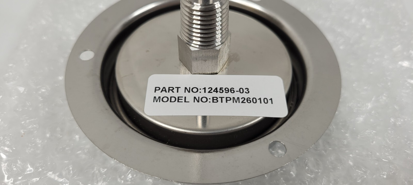 Dwyer BTPM260101 Panel Mount Bimetal Stem Thermometer 200°F, 6" Stem