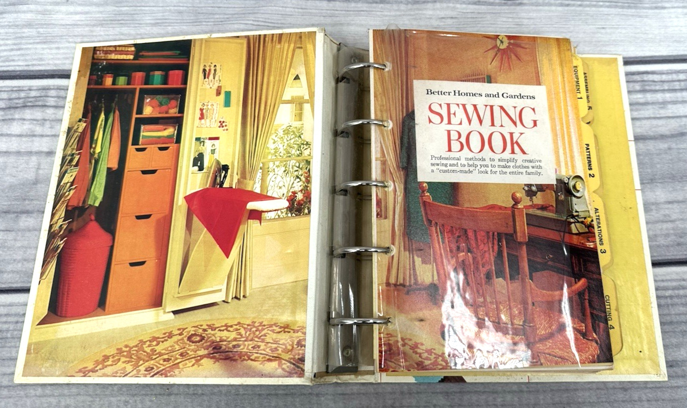 VINTAGE 1970 BETTER HOMES AND GARDENS SEWING BOOK
