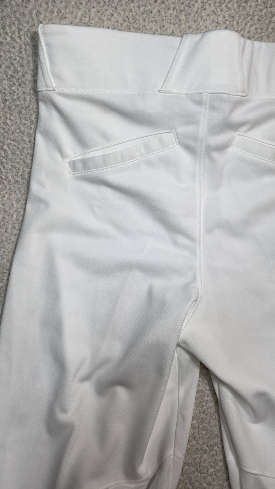 New NWT Nike Vapor Select Baseball Pants Team White Size Mens Small BQ6432-100