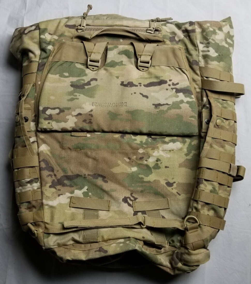 USGI MILITARY MOLLE 4000 Large Rucksack US Army OCP / Multicam PACK ONLY USED