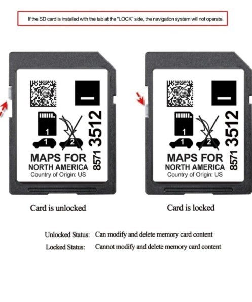 LATEST 2025 CADILLAC ESCALADE 2021-2024 MAP UPDATE Navigation SD Card 85713512