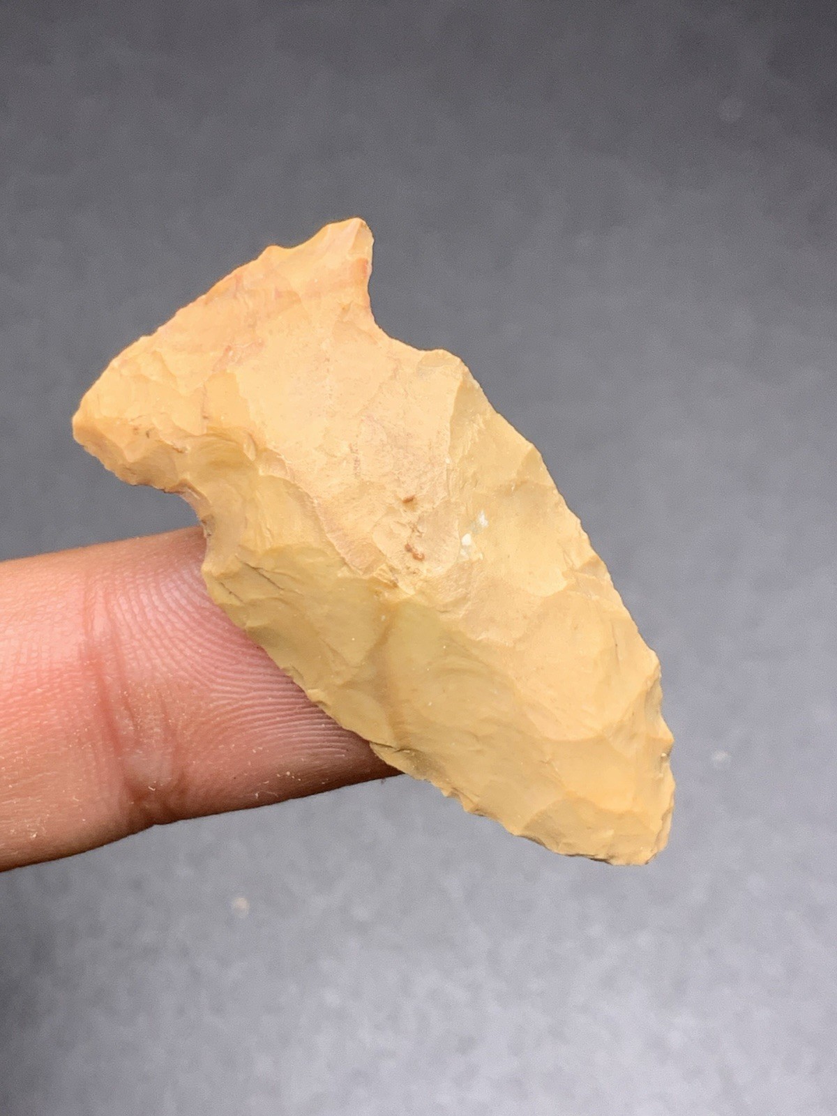 Authentic Corner Notch Arrowhead Knox Co Indiana 1 1/2 Inch Found Vincennes