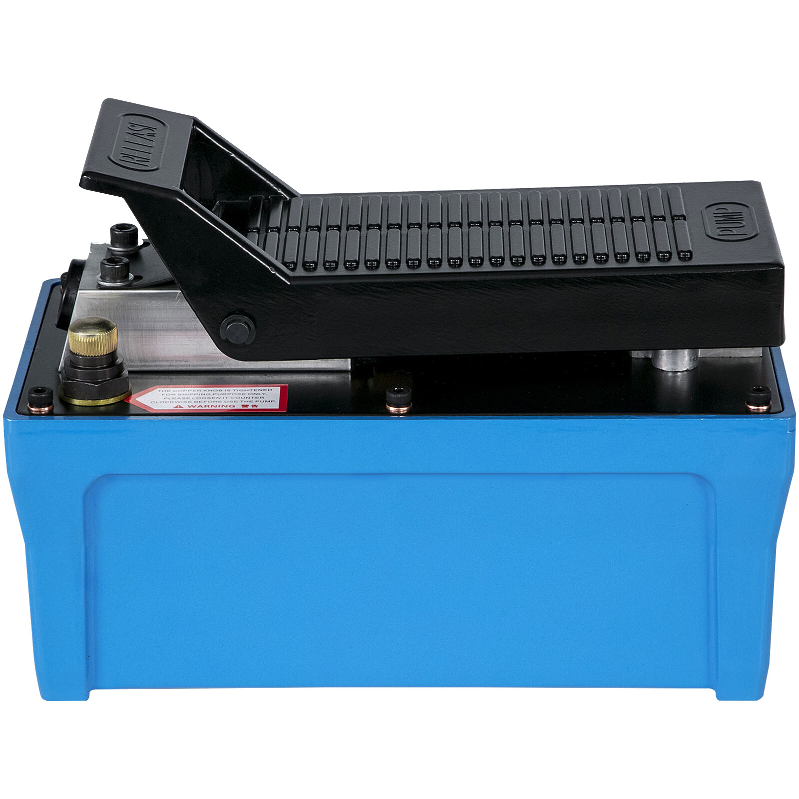 10000PSI Air Hydraulic Foot Operated Pump with 6.56FT Hose Single Acting