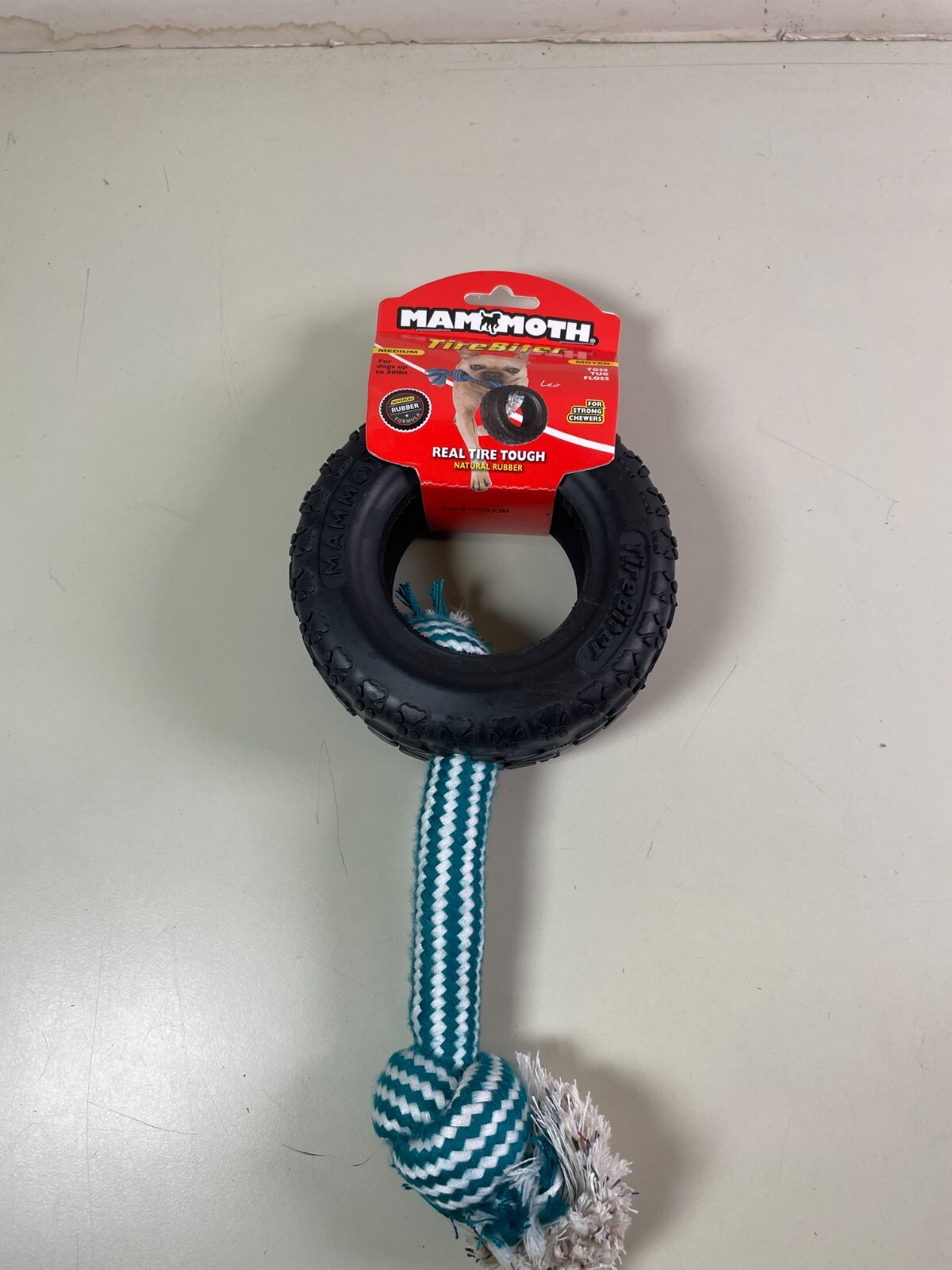 Mammoth Pet 5” Tire Chew Toy TireBiter For Dogs Up To 50 LBs