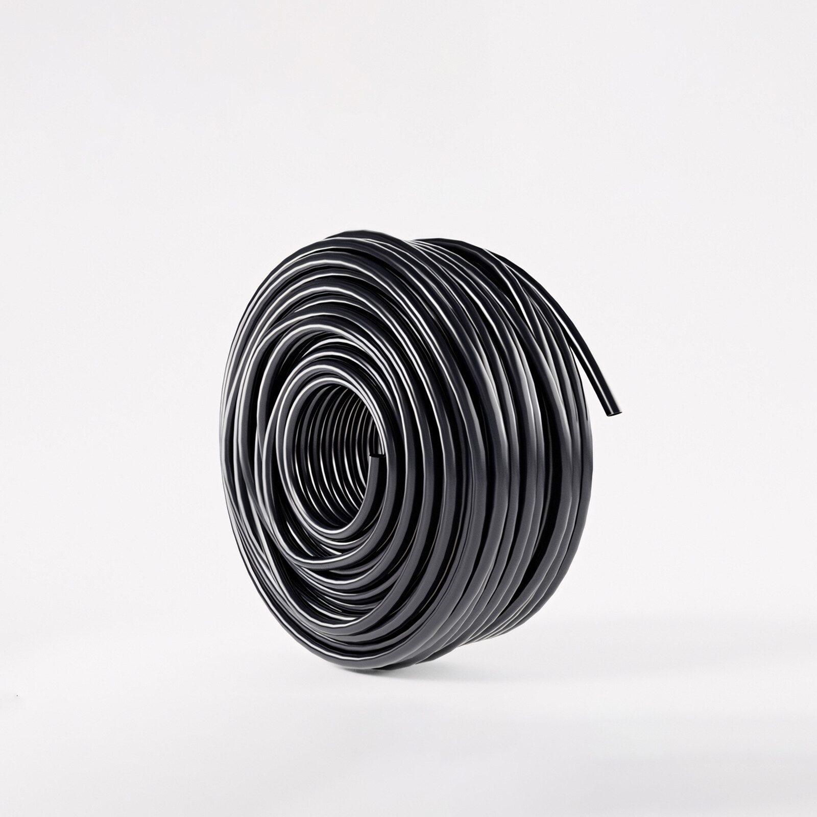 Flexible PVC Cable Sleeving Tubing Wiring Harness Black Automotive Wire Loom