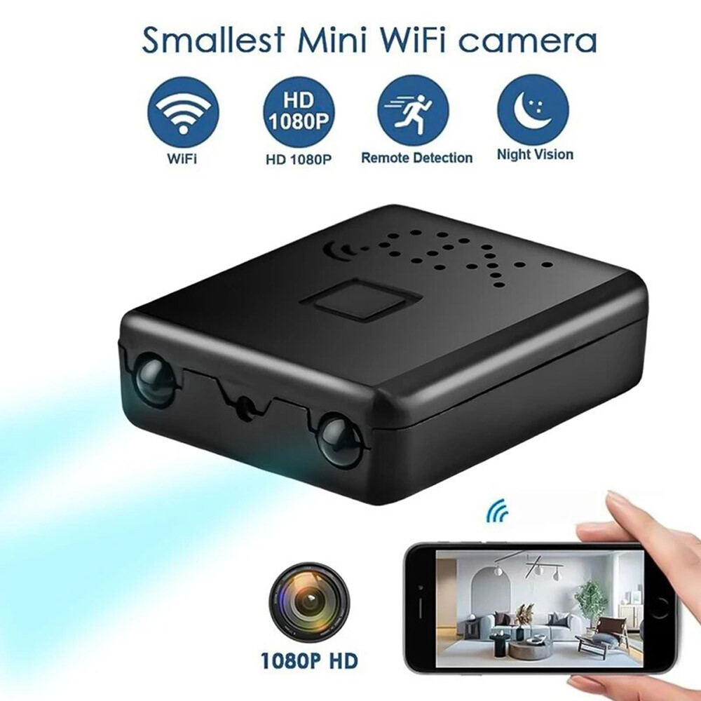 2025 Smart Mini WiFi Camera Wireless 1080P HD Night Cam w/Battery Home Security