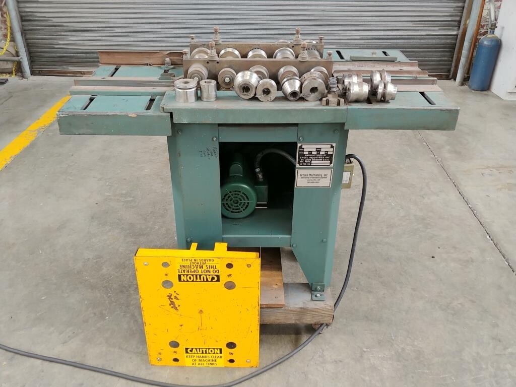 ENGEL LOCKFORMER ROLL FORMING MACHINE M-525 SHEET METAL PITTSBURGH MACHINE