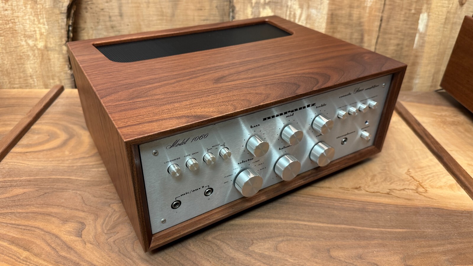 Marantz WC-10 Solid Walnut Custom Cabinet. (Pre-Order)