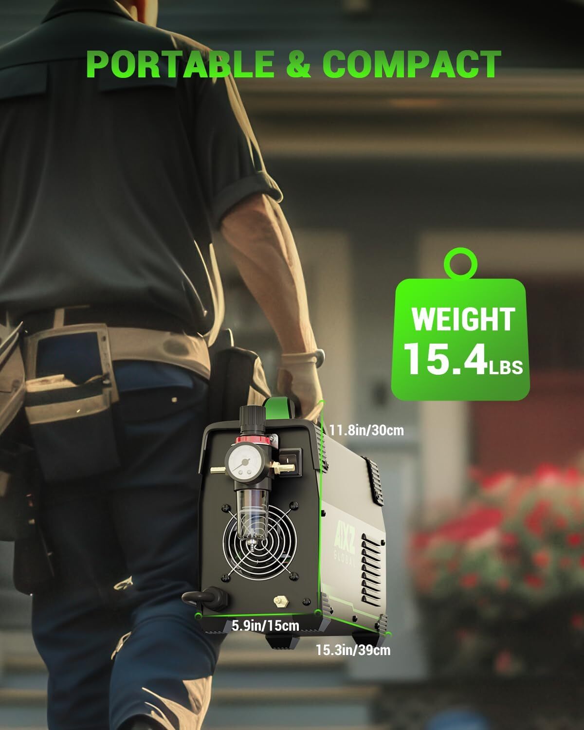 Portable 50Amp HF Pilot Arc Plasma Cutter IGBT Non-Touch,110V/220V Plasma Cutter