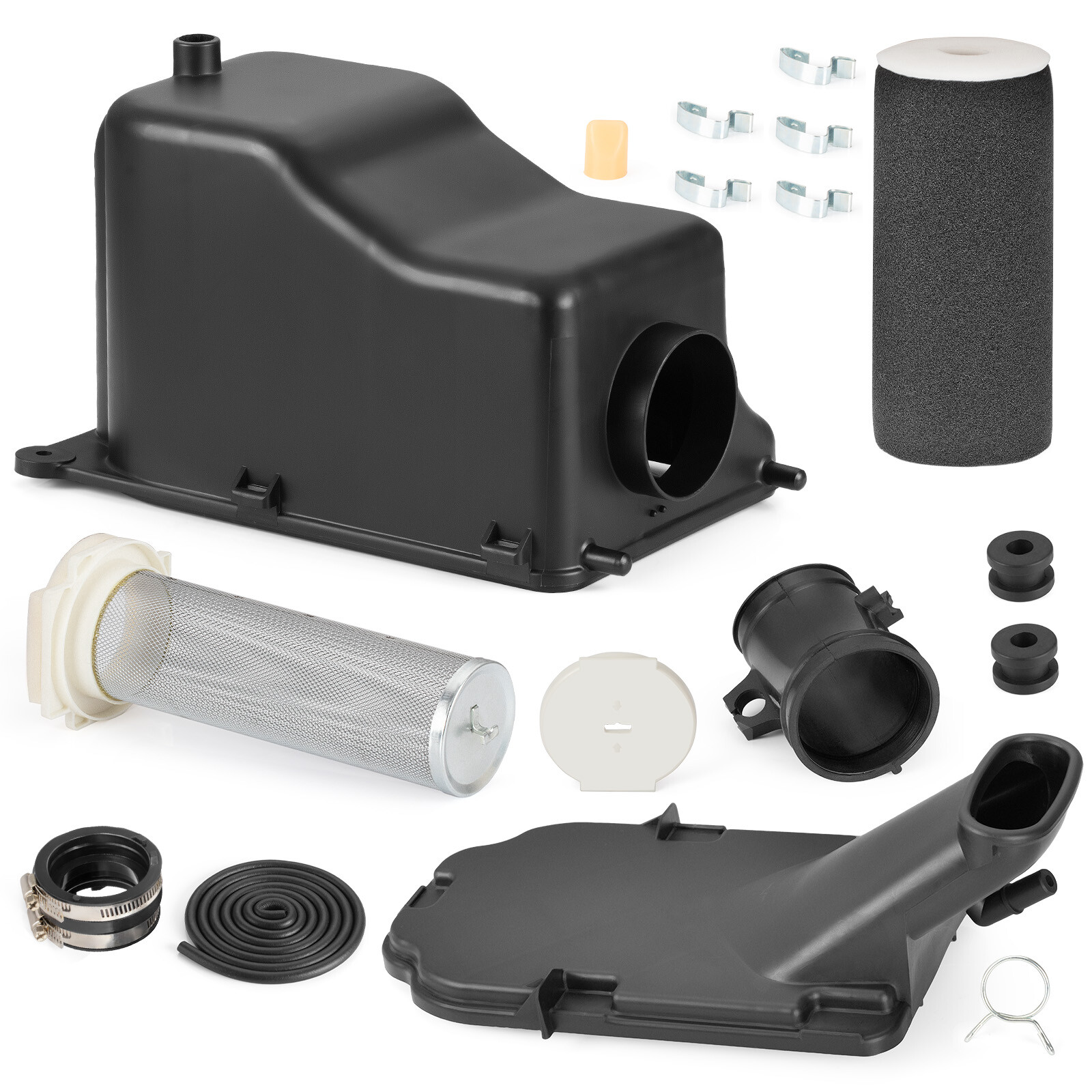 Air Filter Guide Box Cover Assembly Kit for Yamaha Grizzly 660 2002 2003 2004-08