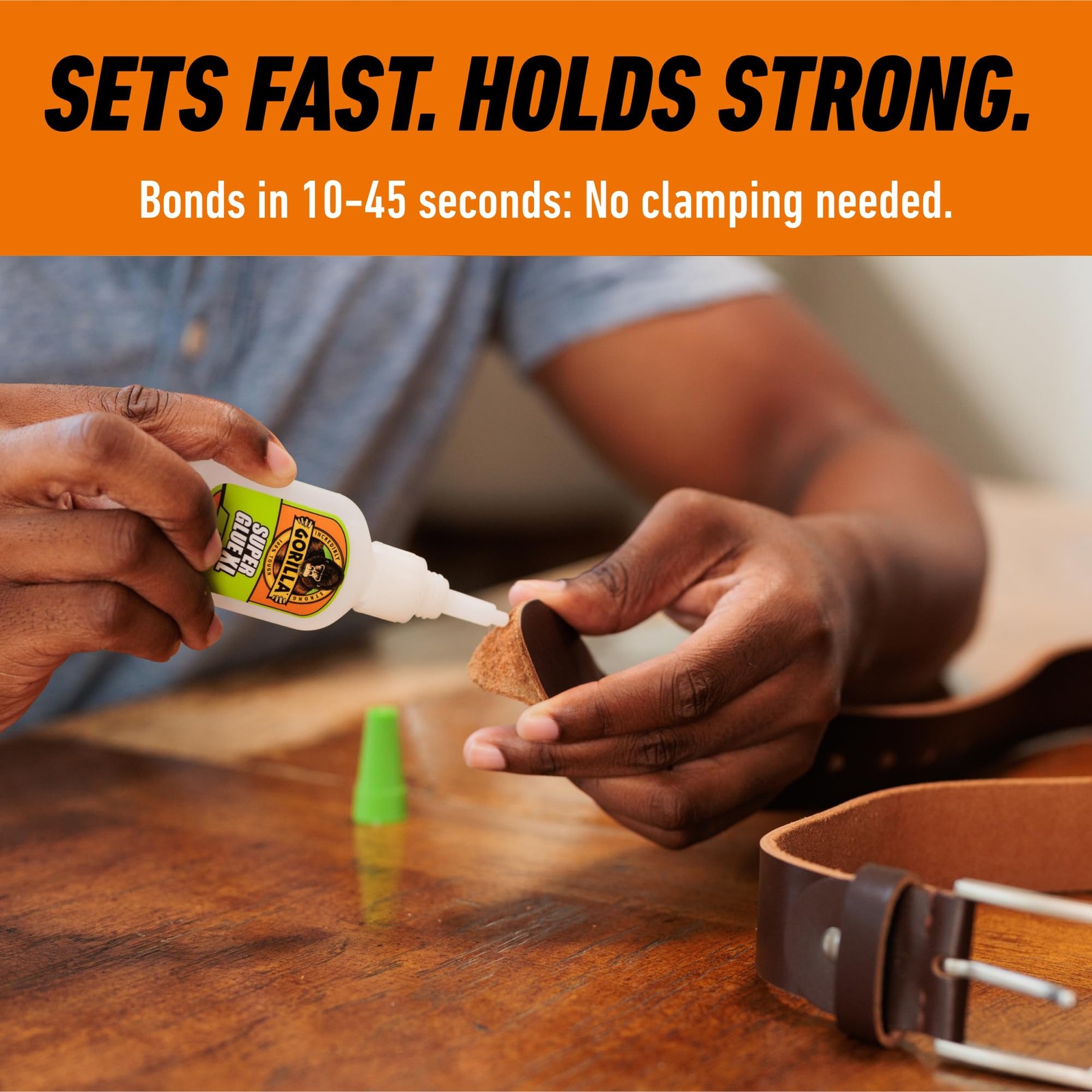 Gorilla Super Glue Gel XL 25g Clear Fast-Setting All-Purpose Craft Repair